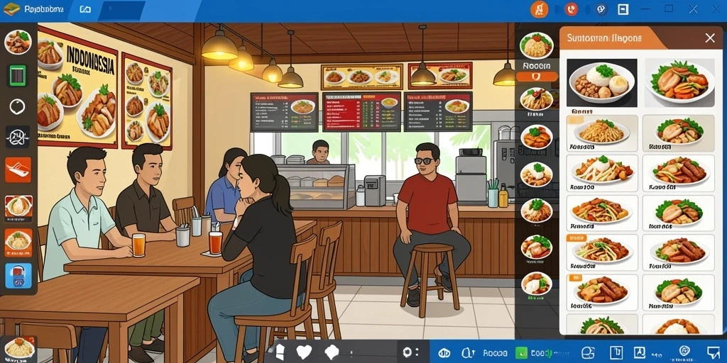 Tampilan antarmuka yang user-friendly dan menarik.