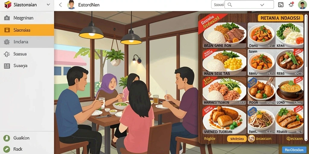 Tampilan antarmuka yang menarik dan mudah digunakan.