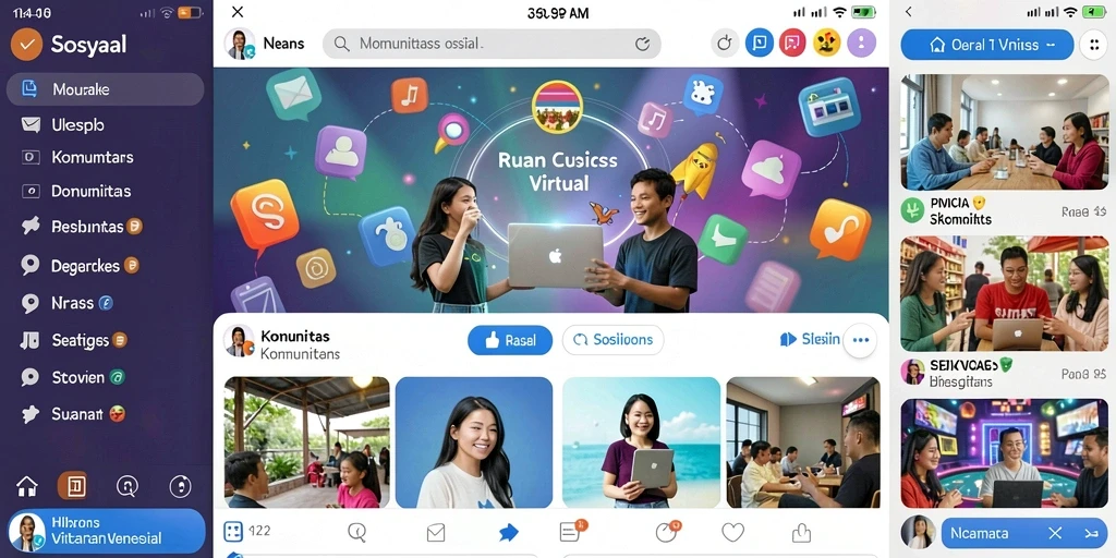 Tampilan antarmuka yang menarik dan user-friendly.