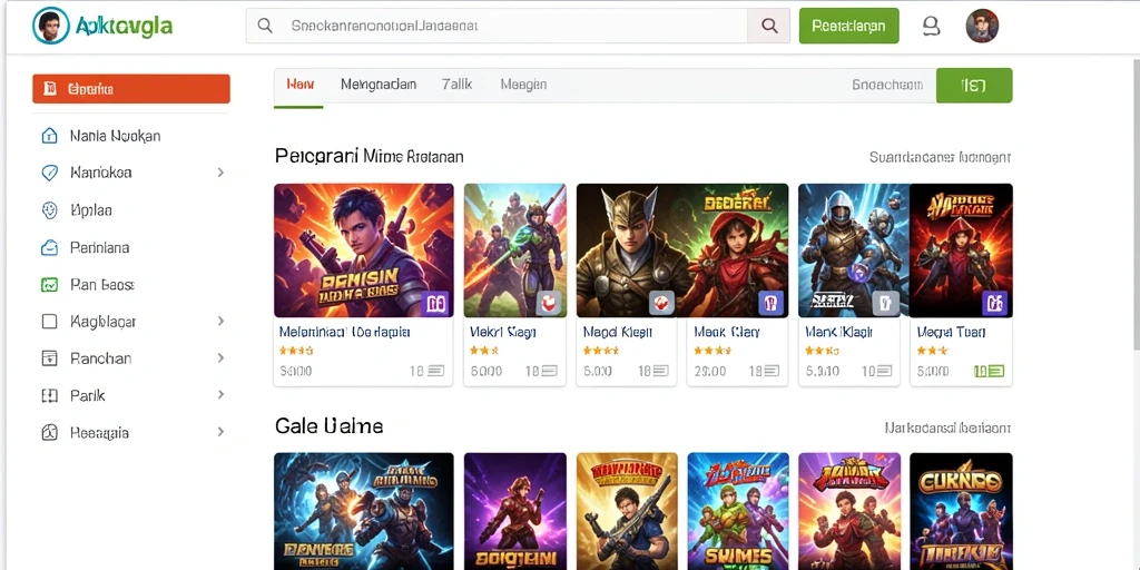 Tampilan grafis yang menawan dan penuh warna.