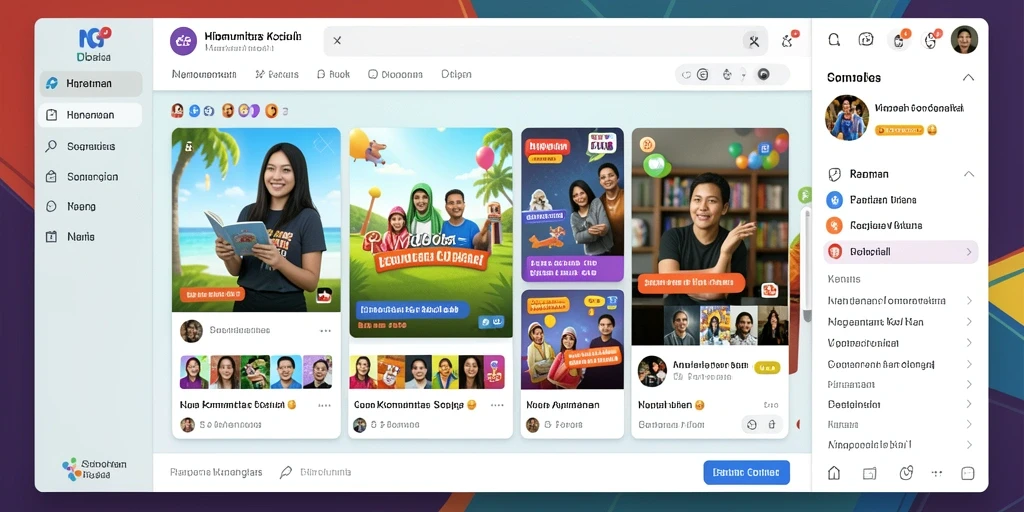 Tampilan antarmuka yang menarik dan mudah dinavigasi.