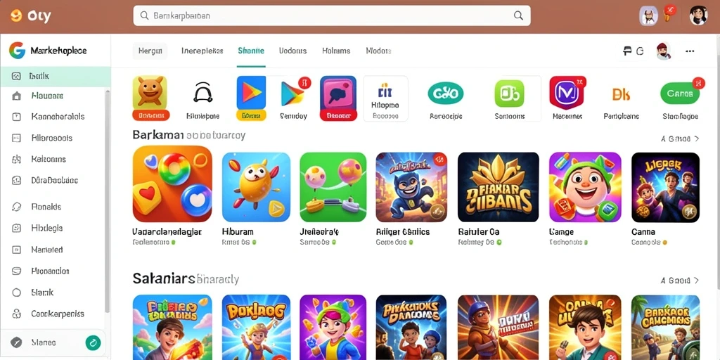 Tangkapan layar menunjukkan antarmuka pengguna yang menarik.